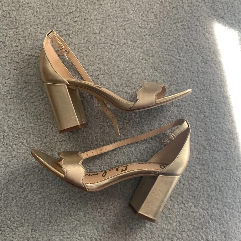 SAM EDELMAN ODILA LEATHER HEEL - Picture 6 of 9